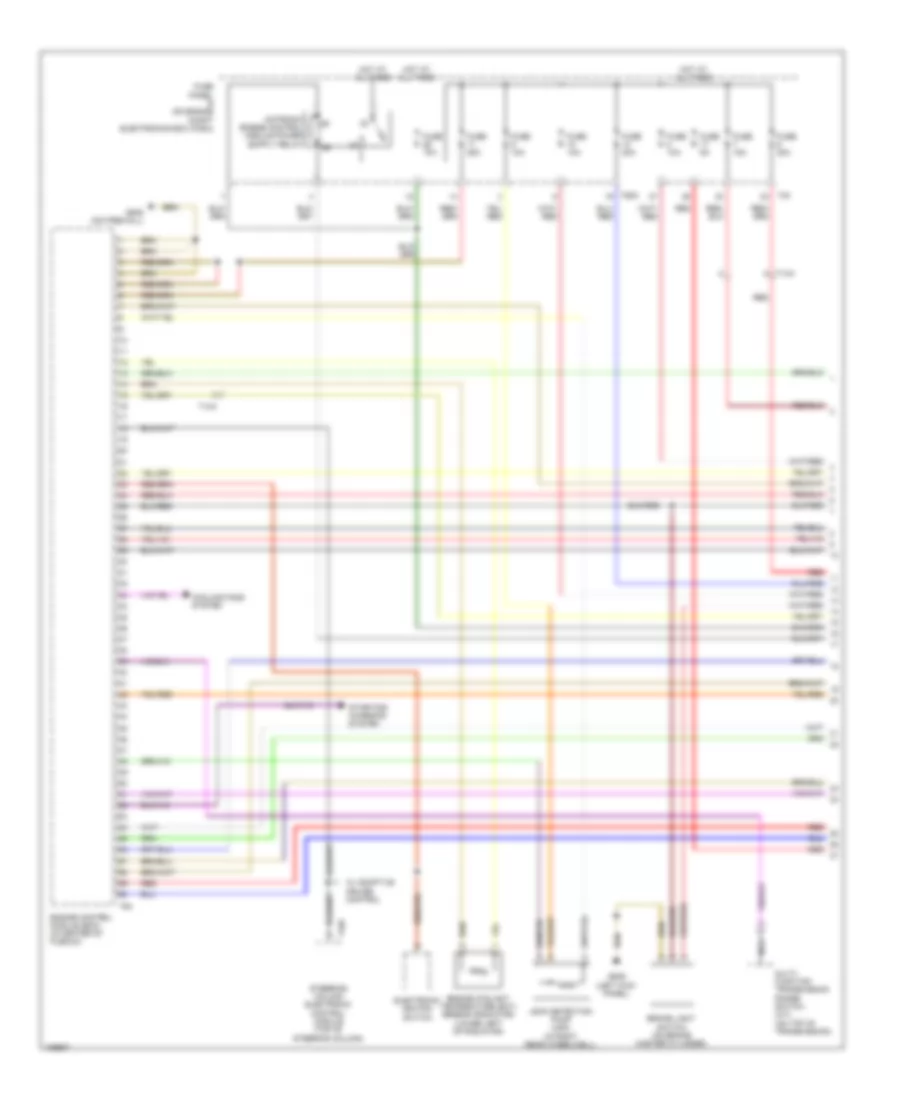 3 6L Engine Performance Wiring Diagram 1 of 6 for Volkswagen CC Lux 2013