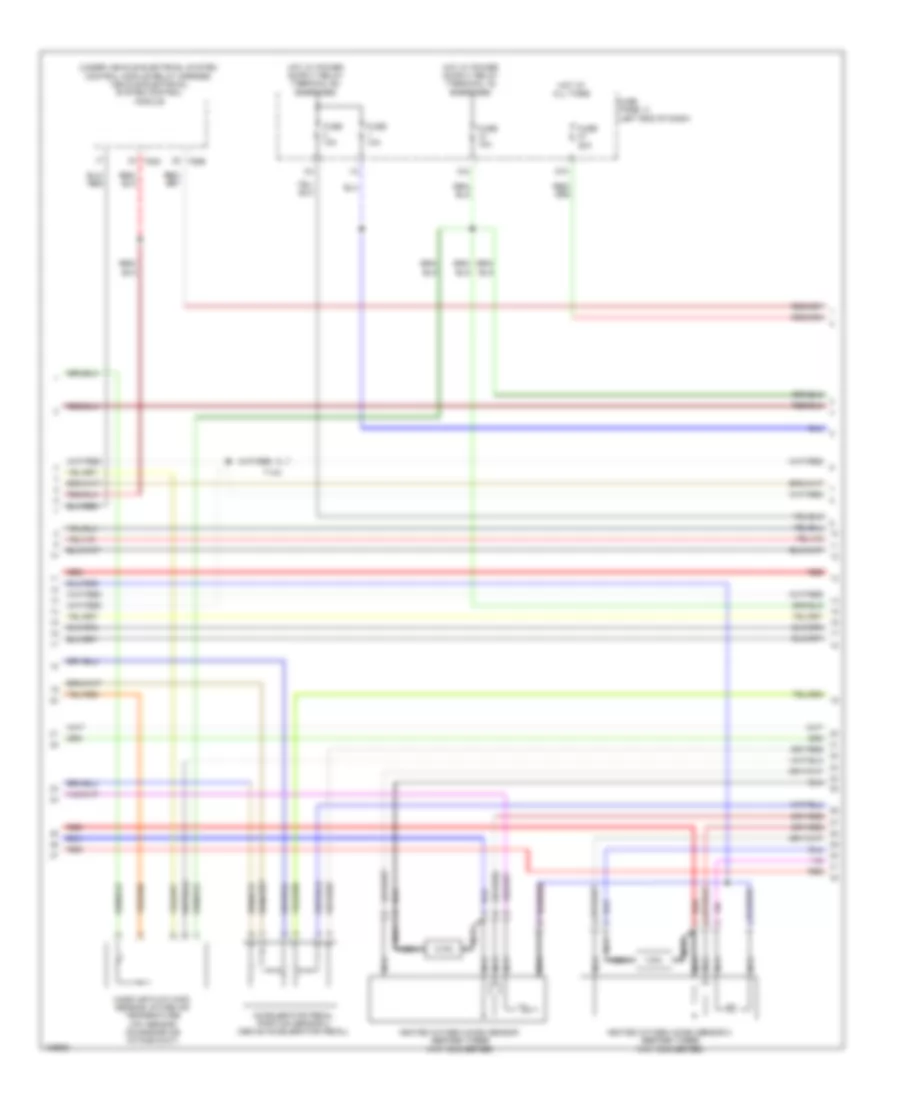 3 6L Engine Performance Wiring Diagram 2 of 6 for Volkswagen CC Lux 2013