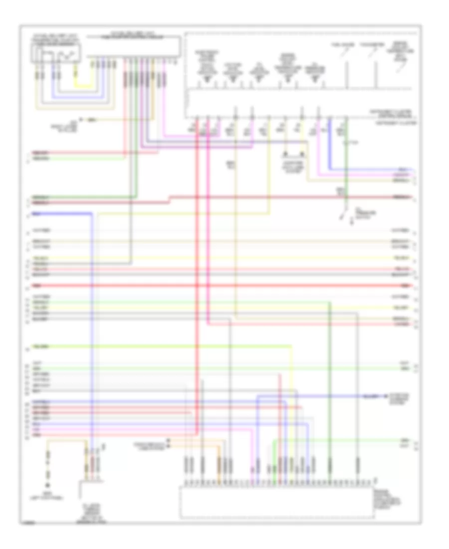 3 6L Engine Performance Wiring Diagram 3 of 6 for Volkswagen CC Lux 2013