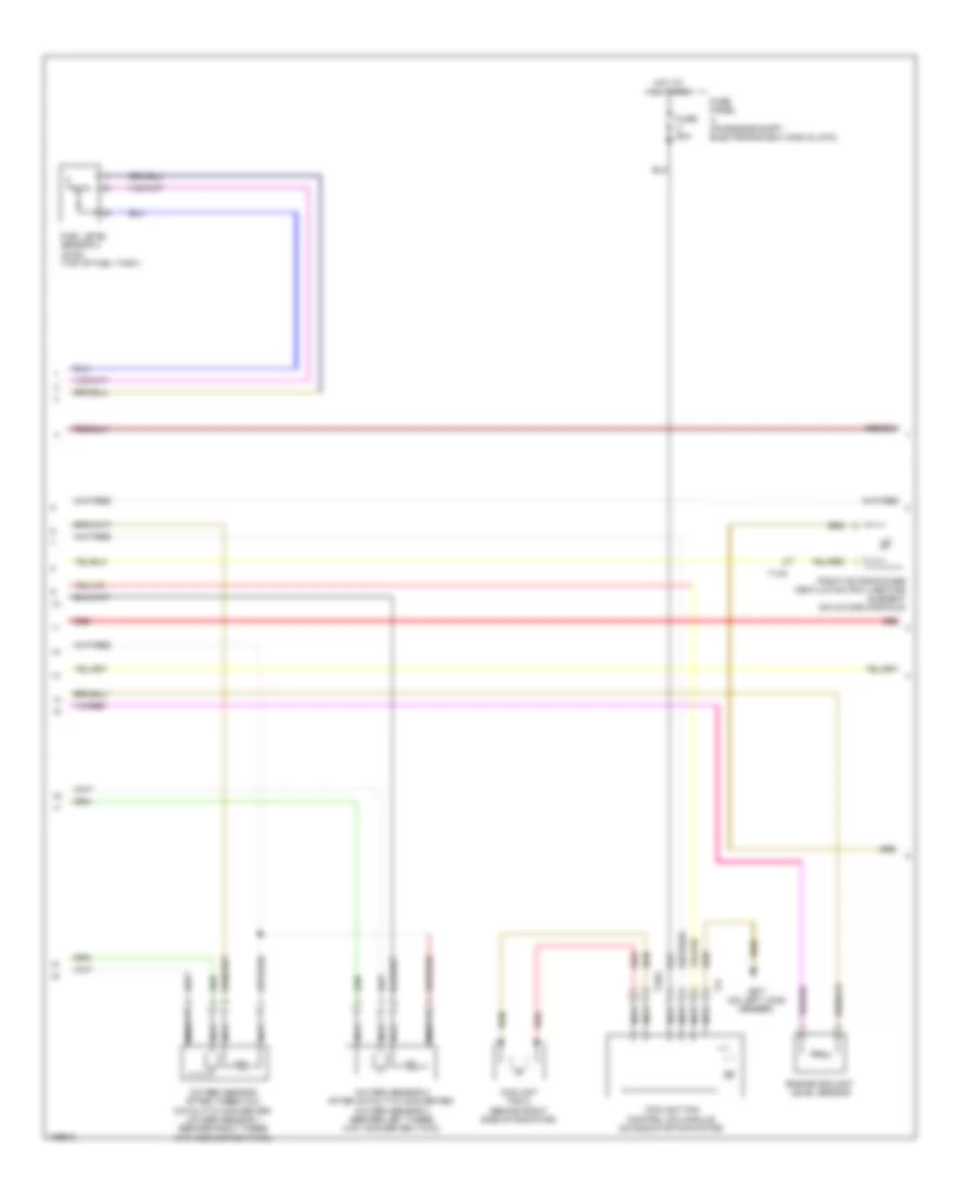 3 6L Engine Performance Wiring Diagram 4 of 6 for Volkswagen CC Lux 2013