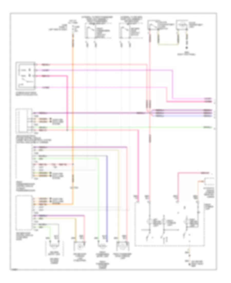 Courtesy Lamps Wiring Diagram 1 of 2 for Volkswagen CC Lux 2013