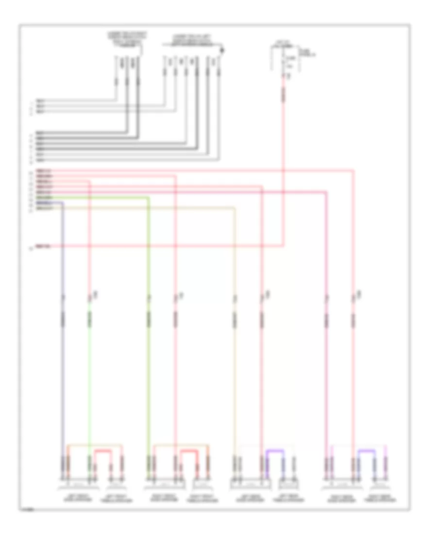 Radio Wiring Diagram without Navigation without Amplifier 2 of 2 for Volkswagen CC Lux 2013