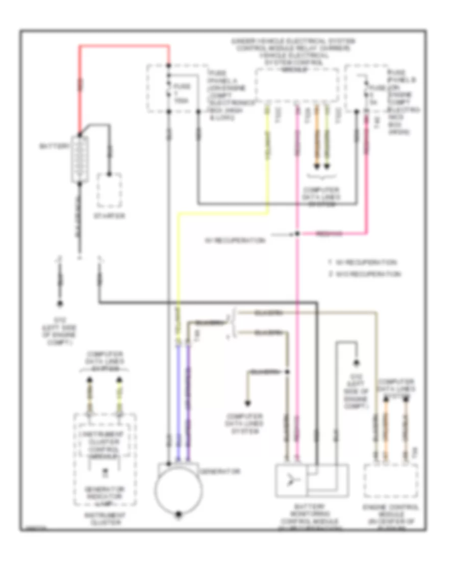 2 0L Turbo Charging Wiring Diagram for Volkswagen CC Lux 2013