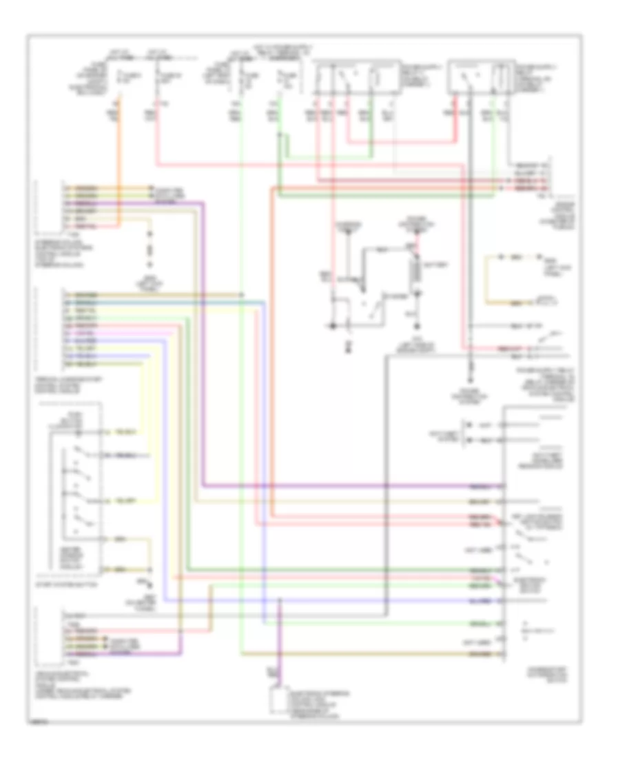 2 0L Turbo Starting Wiring Diagram with Access Start Authorization for Volkswagen CC Lux 2013