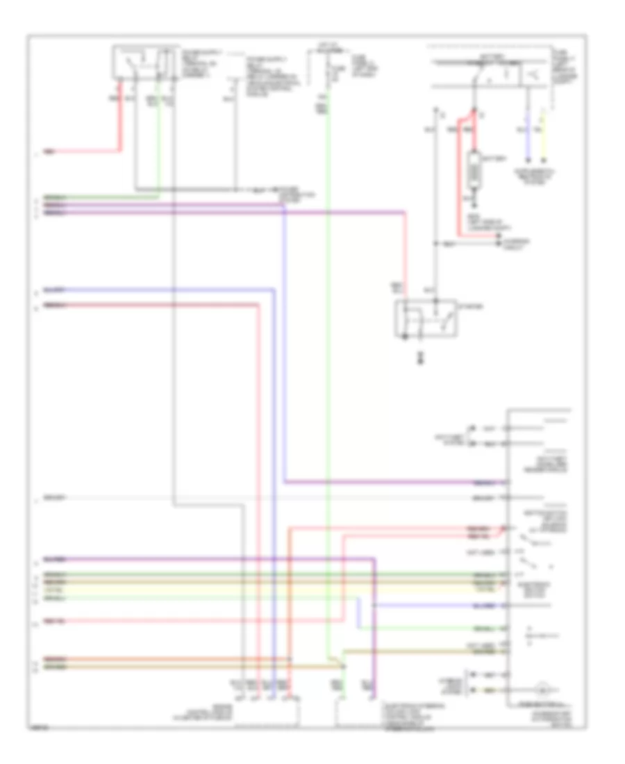 3 6L Starting Wiring Diagram with Access Start Authorization 2 of 2 for Volkswagen CC Lux 2013