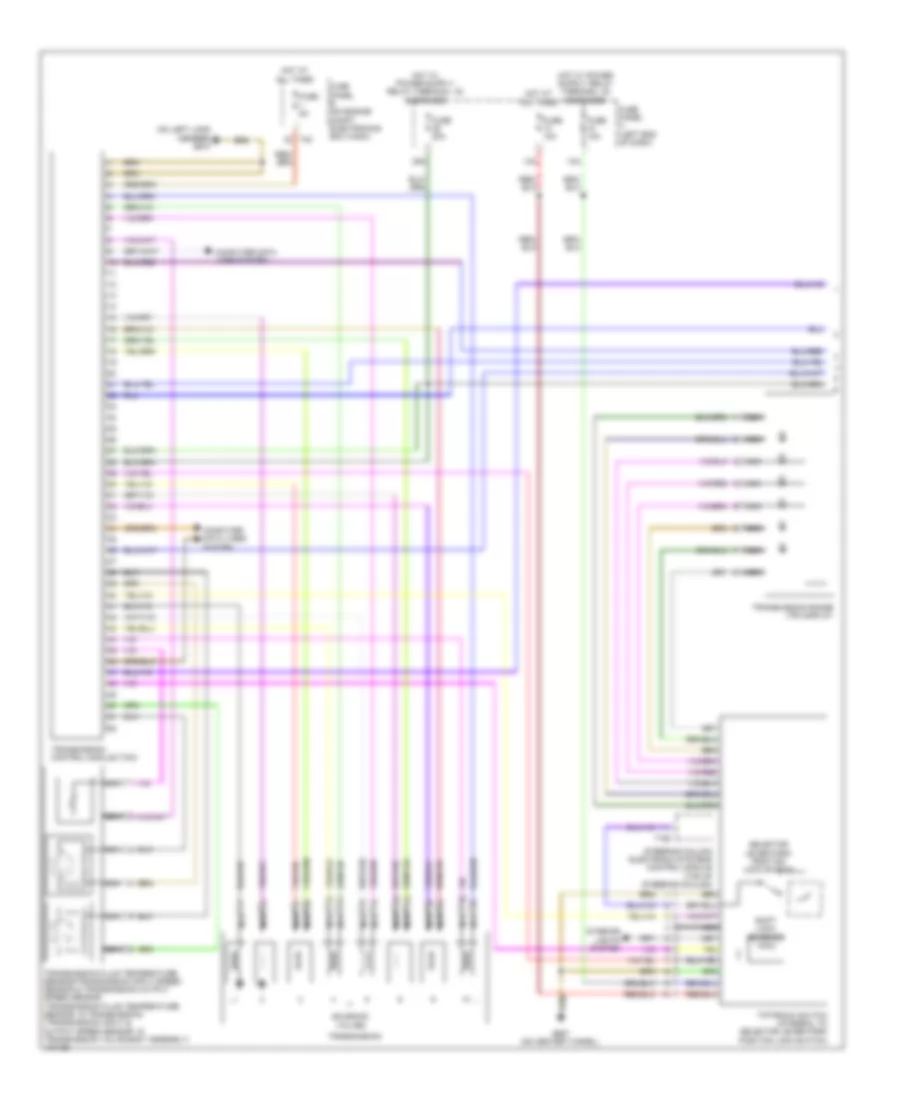 A T Wiring Diagram 1 of 2 for Volkswagen CC Lux 2013