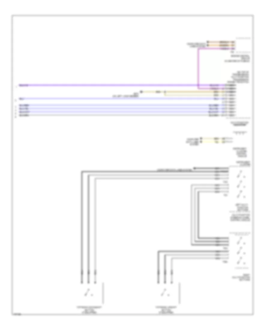 A T Wiring Diagram 2 of 2 for Volkswagen CC Lux 2013