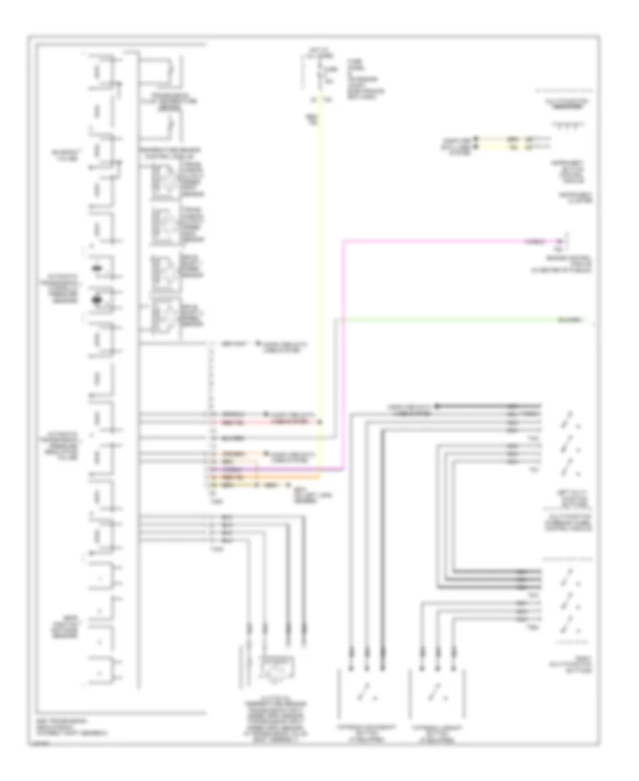 Direct Shift A T Wiring Diagram 1 of 2 for Volkswagen CC Lux 2013