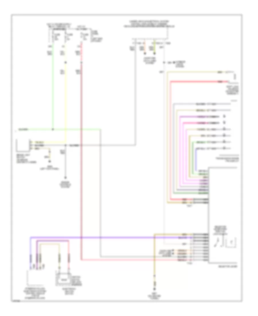 Direct Shift A T Wiring Diagram 2 of 2 for Volkswagen CC Lux 2013