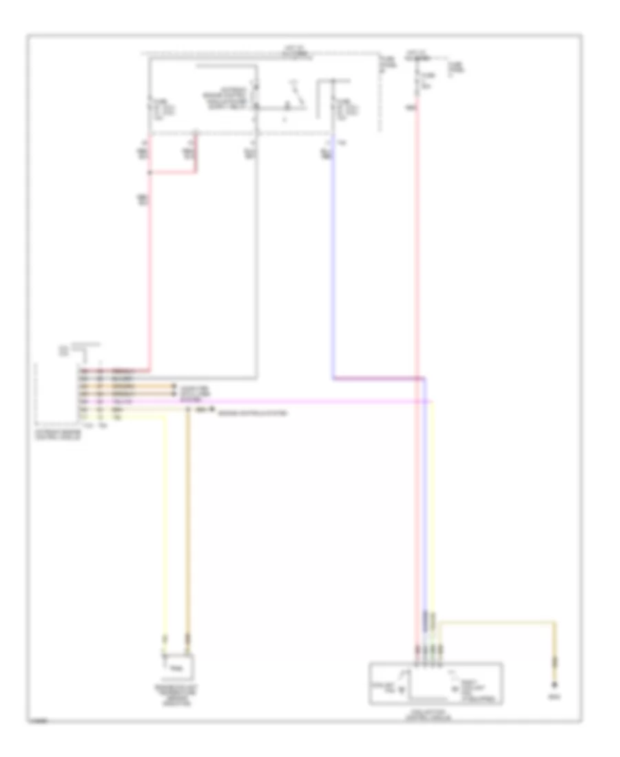 2.5L, Cooling Fan Wiring Diagram for Volkswagen Jetta Value Edition 2006