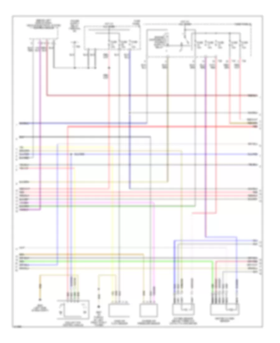 2.0L, Engine Performance Wiring Diagram (2 of 5) for Volkswagen Jetta Value Edition 2006