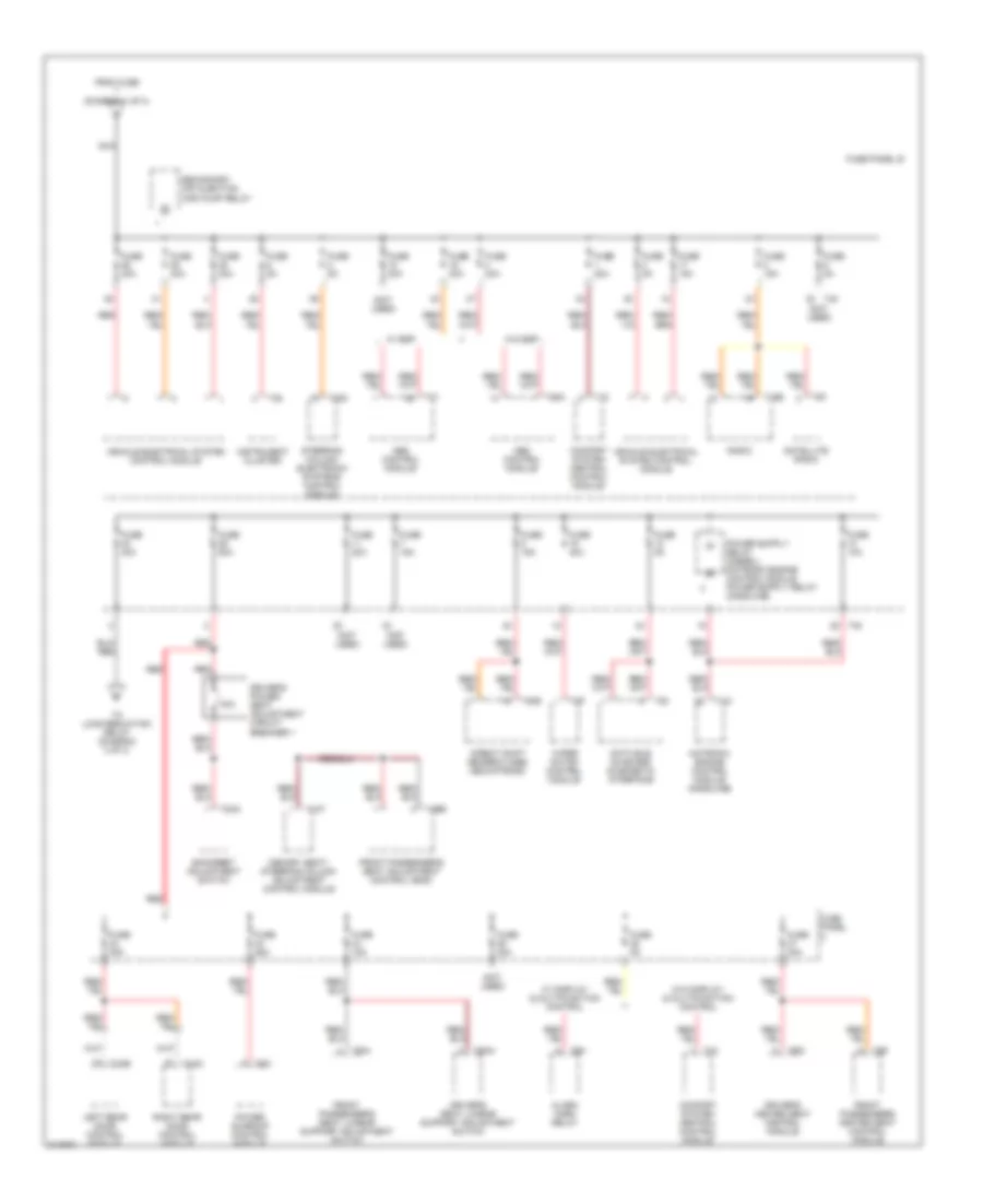 2 5L Power Distribution Wiring Diagram 2 of 3 for Volkswagen Jetta Value Edition 2006