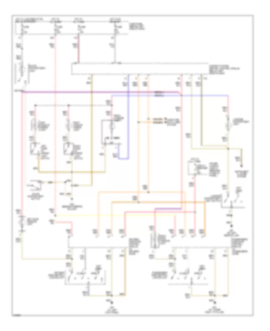 Courtesy Lamps Wiring Diagram Convertible for Volkswagen New Beetle 2 5 2006