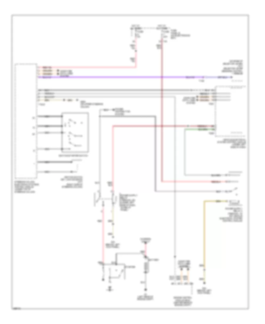 Starting Wiring Diagram, CCTA for Volkswagen Eos Lux 2013