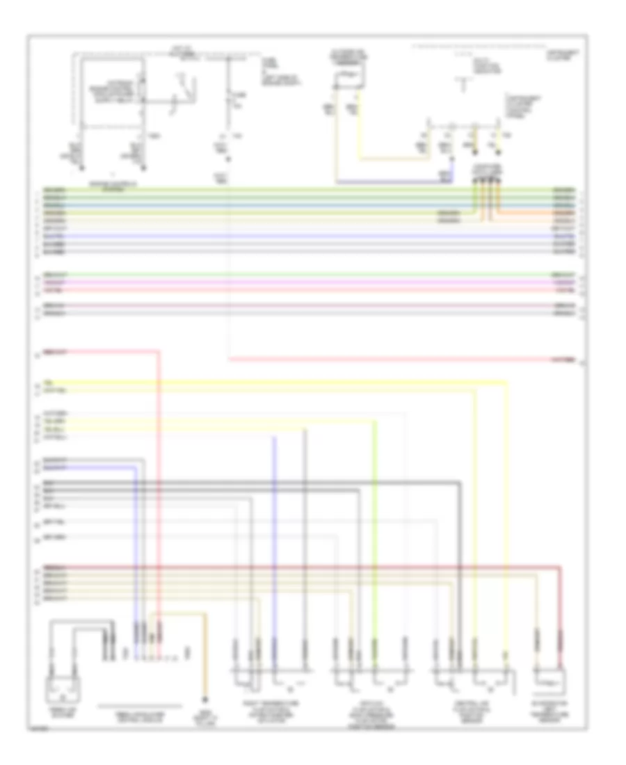 Automatic AC Wiring Diagram (2 of 3) for Volkswagen Passat Value Edition 2006