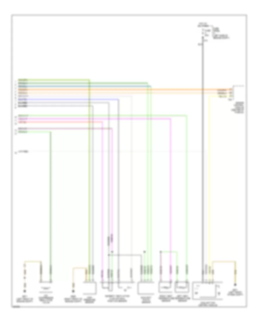 Automatic A C Wiring Diagram 3 of 3 for Volkswagen Passat Value Edition 2006