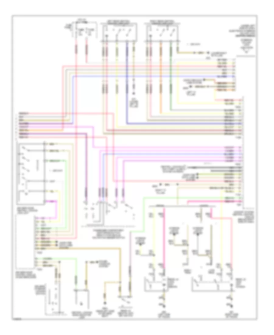 Anti theft Wiring Diagram Standard 2 of 3 for Volkswagen Passat Value Edition 2006