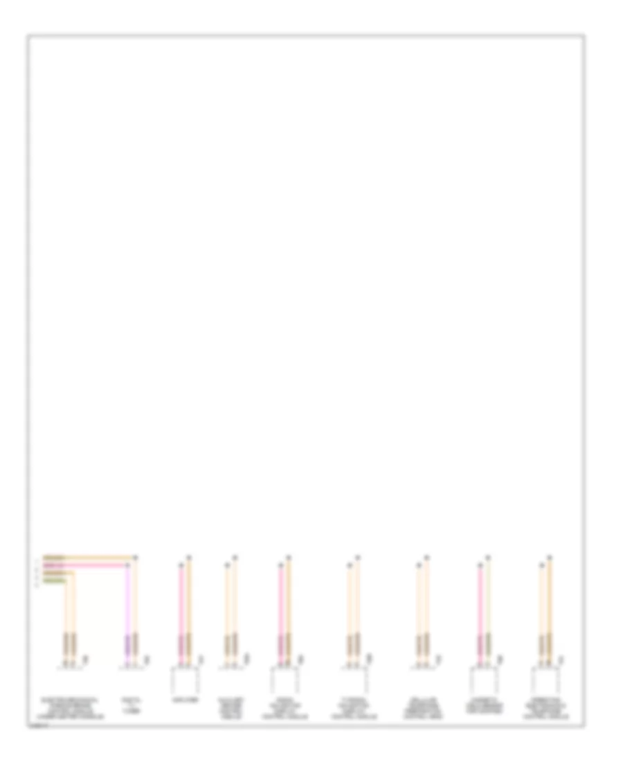 Computer Data Lines Wiring Diagram 2 of 2 for Volkswagen Passat Value Edition 2006