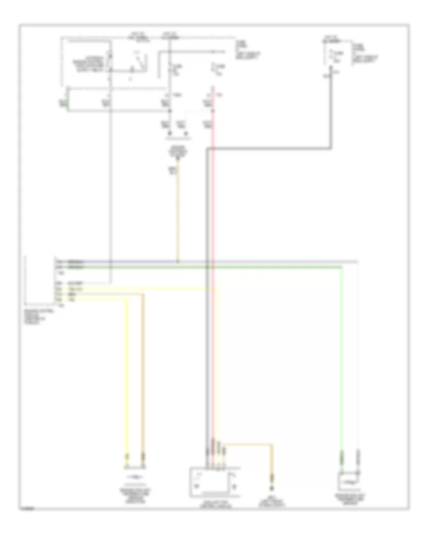 3.6L, Cooling Fan Wiring Diagram for Volkswagen Passat Value Edition 2006