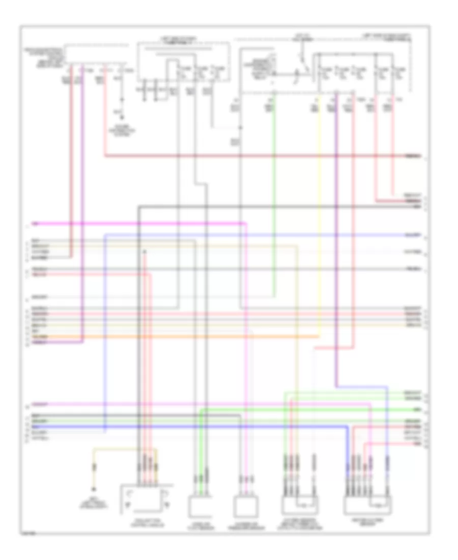 2.0L, Engine Performance Wiring Diagram, Early Production (2 of 5) for Volkswagen Passat Value Edition 2006