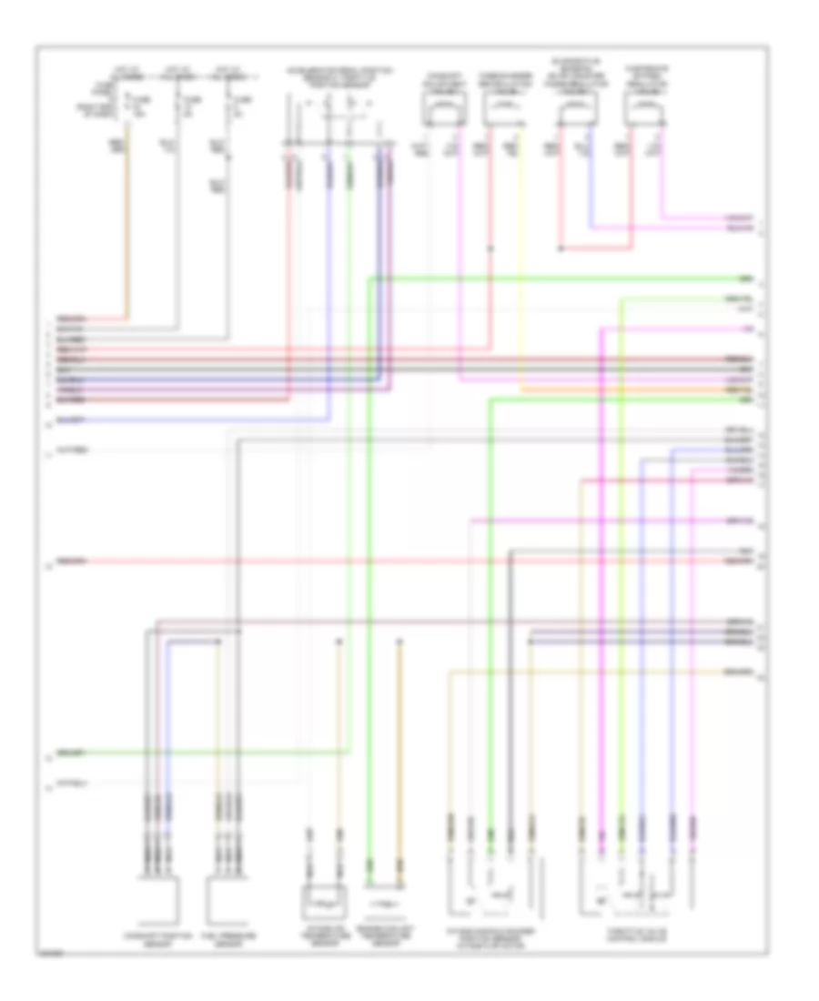 2.0L, Engine Performance Wiring Diagram, Early Production (4 of 5) for Volkswagen Passat Value Edition 2006