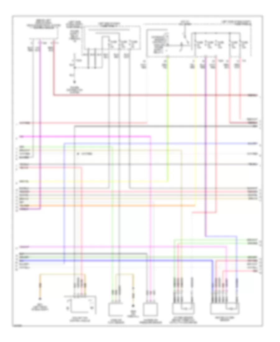 2.0L, Engine Performance Wiring Diagram, Late Production (2 of 5) for Volkswagen Passat Value Edition 2006