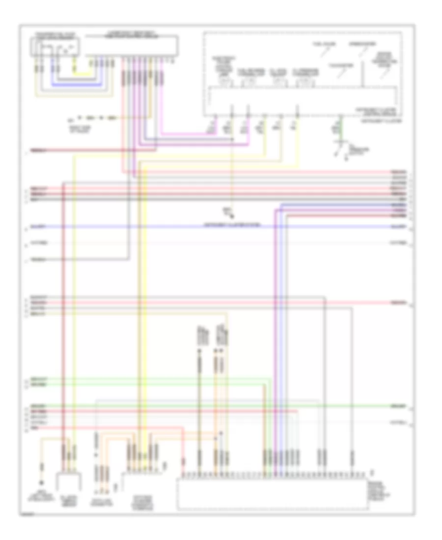 2 0L Engine Performance Wiring Diagram Late Production 3 of 5 for Volkswagen Passat Value Edition 2006