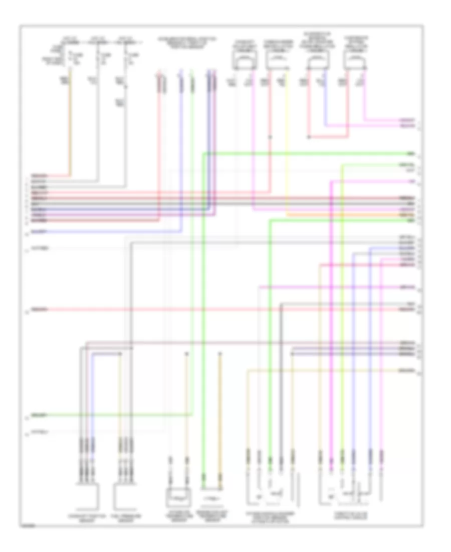 2.0L, Engine Performance Wiring Diagram, Late Production (4 of 5) for Volkswagen Passat Value Edition 2006