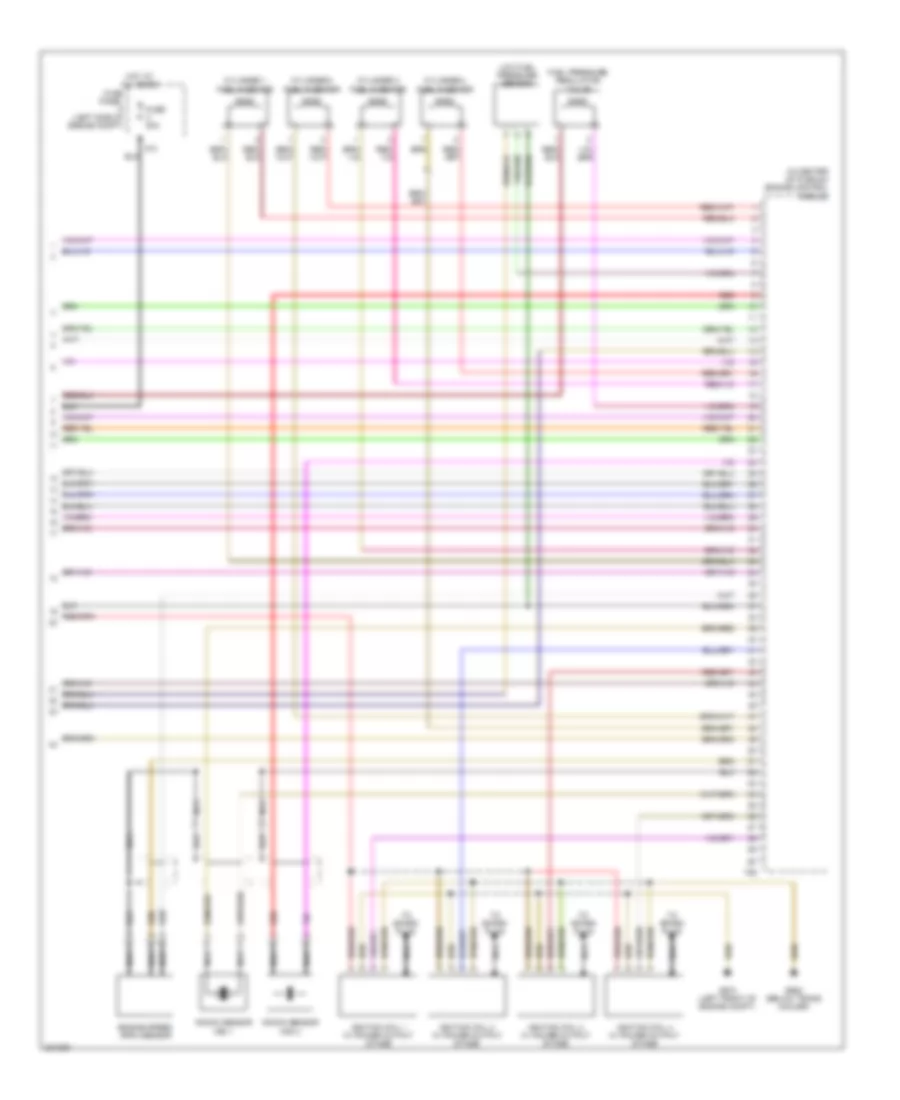 2.0L, Engine Performance Wiring Diagram, Late Production (5 of 5) for Volkswagen Passat Value Edition 2006