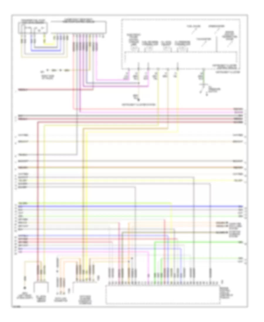 3.6L, Engine Performance Wiring Diagram (3 of 6) for Volkswagen Passat Value Edition 2006