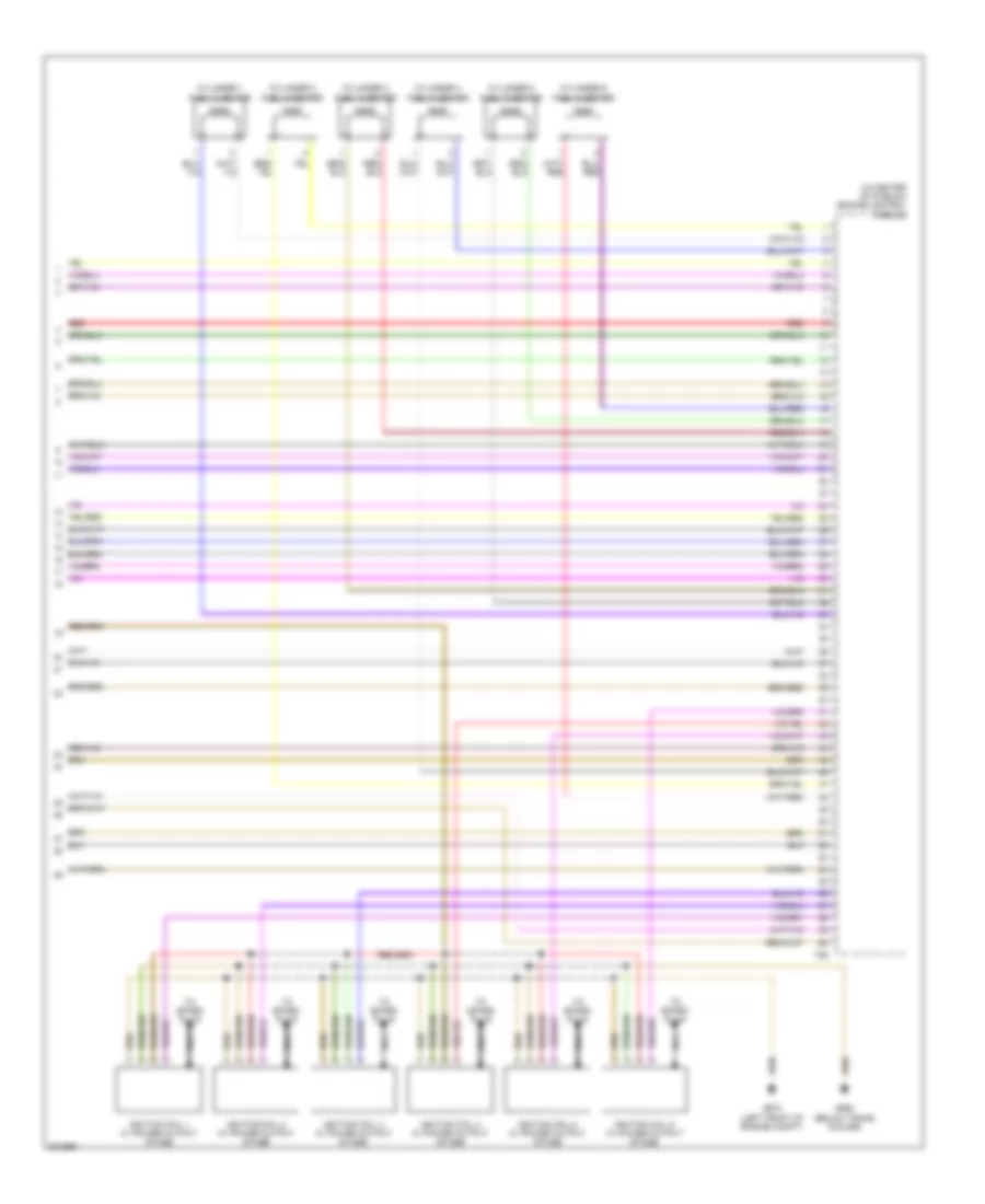 3.6L, Engine Performance Wiring Diagram (6 of 6) for Volkswagen Passat Value Edition 2006