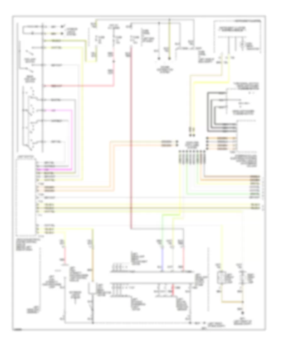 Headlights Wiring Diagram with High Intensity Gas Discharge Headlights 1 of 2 for Volkswagen Passat Value Edition 2006