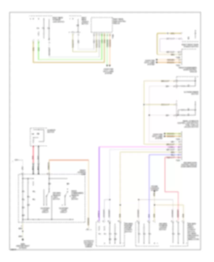 Instrument Illumination Wiring Diagram 2 of 2 for Volkswagen Passat Value Edition 2006