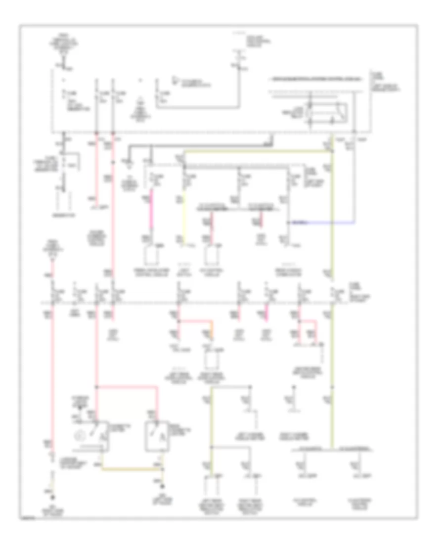 3 6L Power Distribution Wiring Diagram 3 of 5 for Volkswagen Passat Value Edition 2006