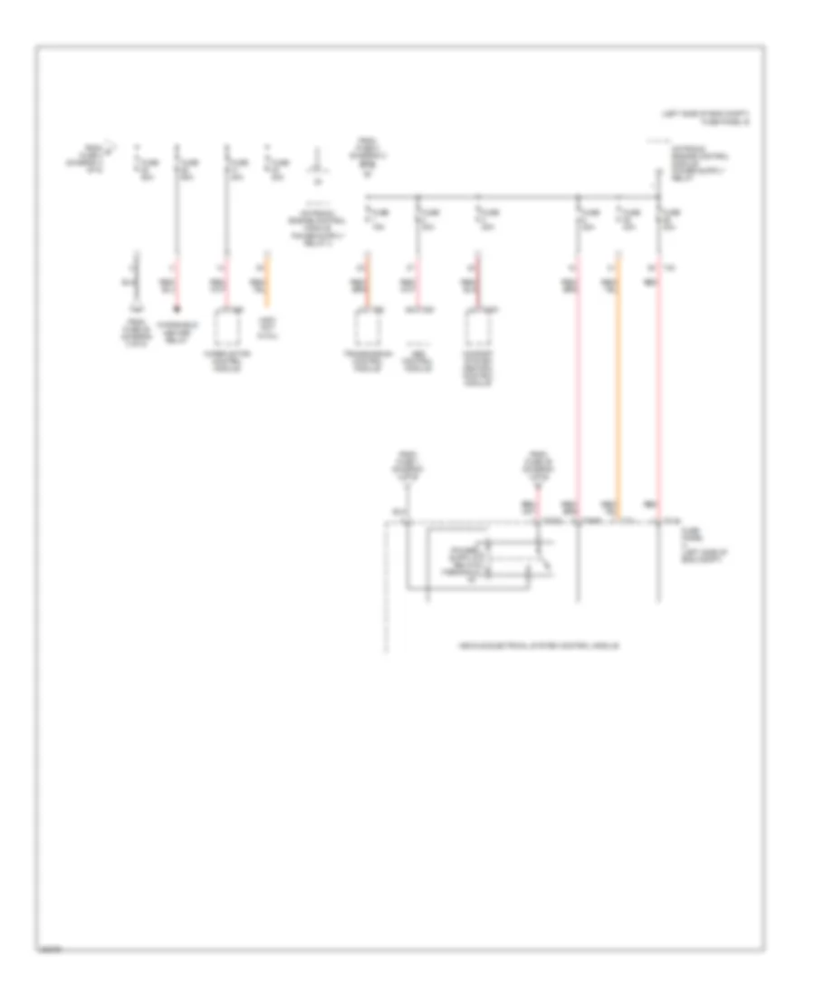 3.6L, Power Distribution Wiring Diagram (5 of 5) for Volkswagen Passat Value Edition 2006