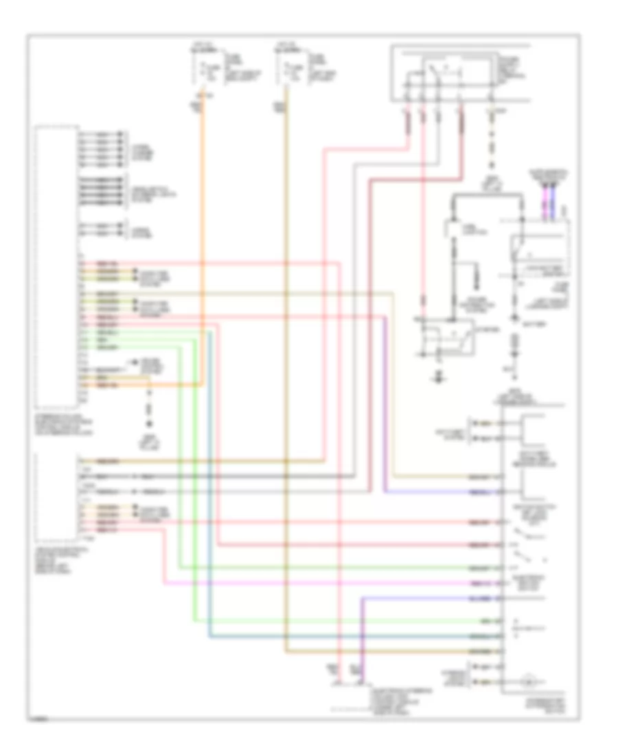 3.6L, Starting Wiring Diagram for Volkswagen Passat Value Edition 2006