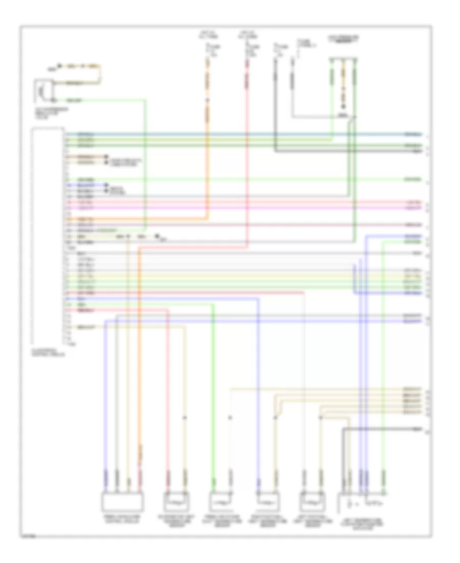 Automatic A C Wiring Diagram with Climatronic 1 of 3 for Volkswagen Rabbit 2006