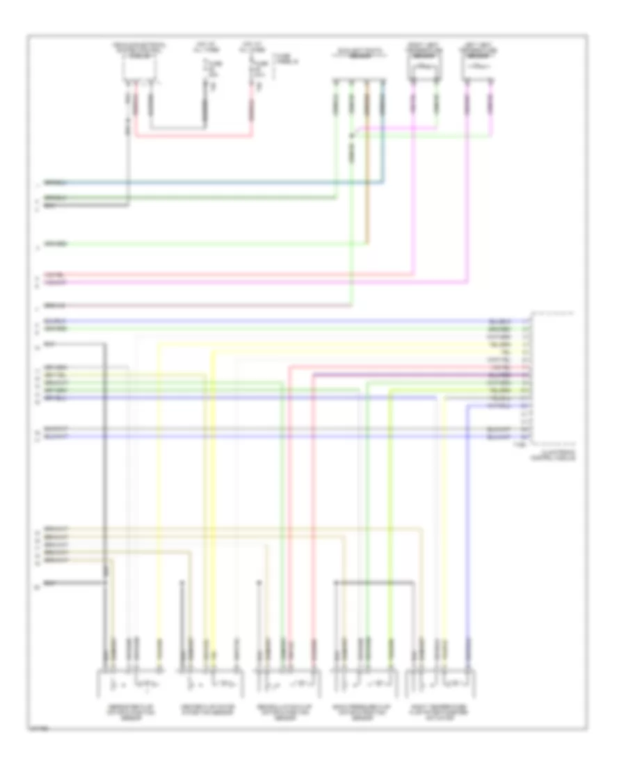 Automatic AC Wiring Diagram, with Climatronic (2 of 3) for Volkswagen Rabbit 2006