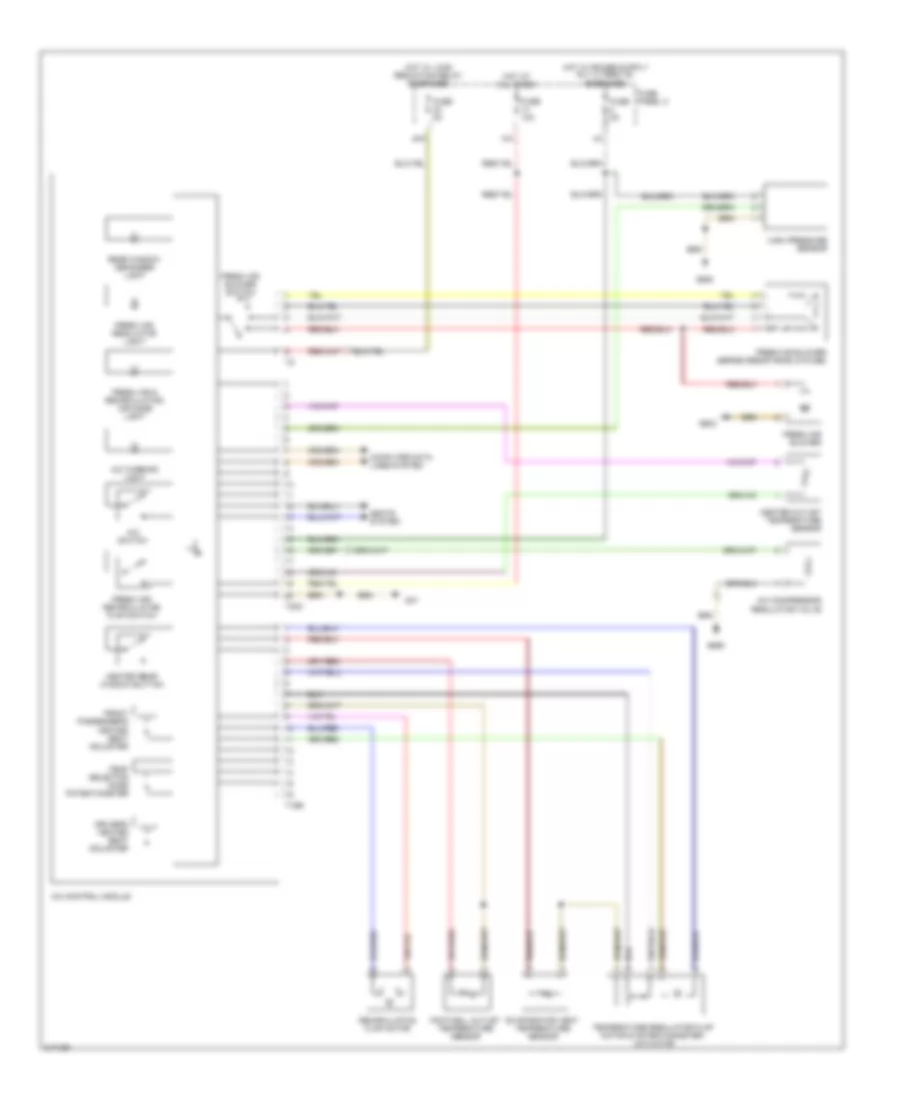 Automatic A C Wiring Diagram without Climatronic for Volkswagen Rabbit 2006