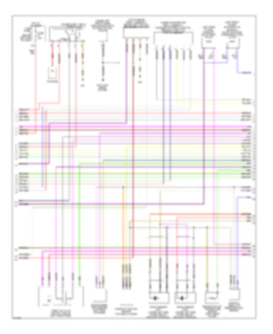 2.5L, Engine Performance Wiring Diagram (4 of 5) for Volkswagen Rabbit 2006