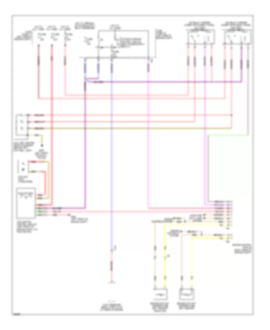 Automatic AC Wiring Diagram, Early Production (3 of 3) for Volkswagen Tiguan S 2010