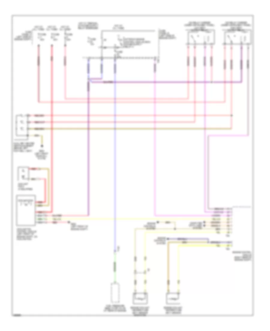 Manual AC Wiring Diagram, Early Production (2 of 2) for Volkswagen Tiguan S 2010