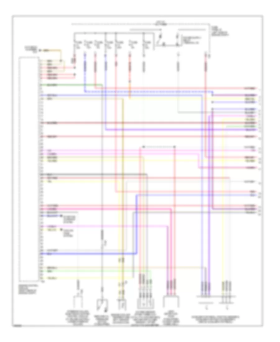 2 0L Turbo Engine Performance Wiring Diagram Late Production 1 of 5 for Volkswagen Tiguan S 2010