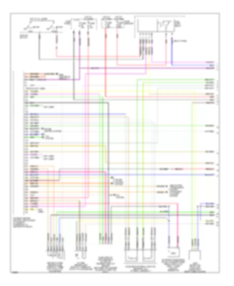 2 8L Engine Performance Wiring Diagrams Early Production 1 of 3 for Volkswagen Jetta GL 2002