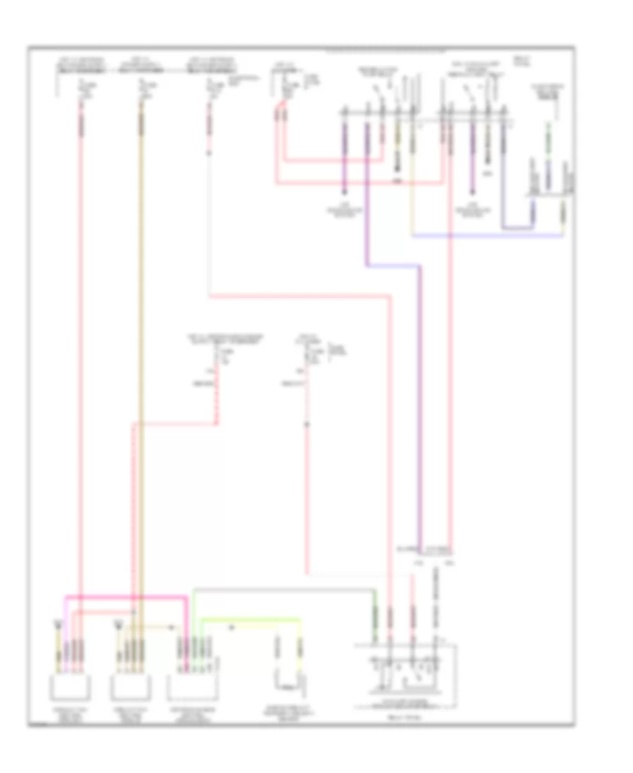 4 2L Cooling Fan Wiring Diagram for Volkswagen Touareg 2006