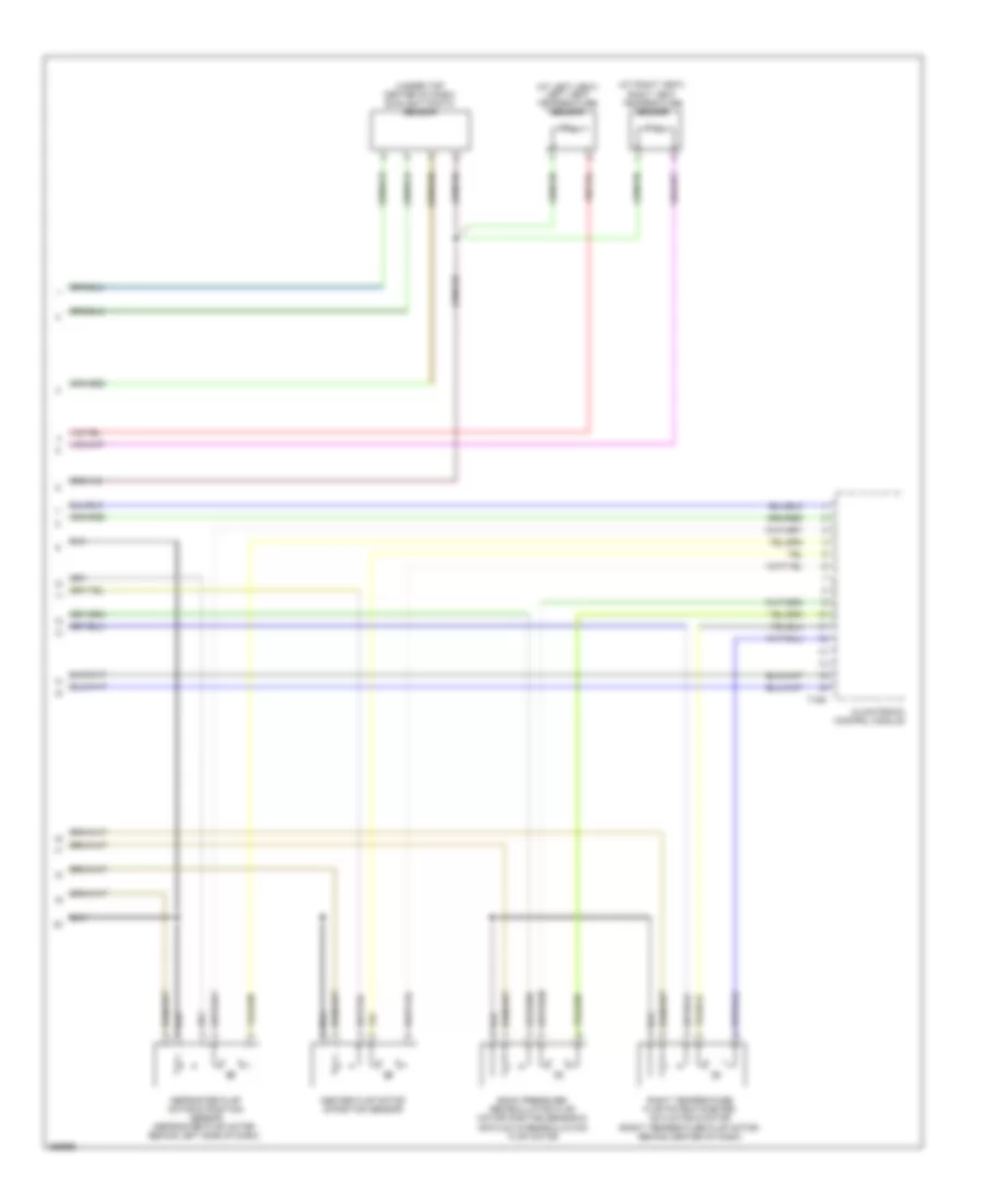 Automatic AC Wiring Diagram, Early Production (2 of 3) for Volkswagen Tiguan S 4Motion 2010