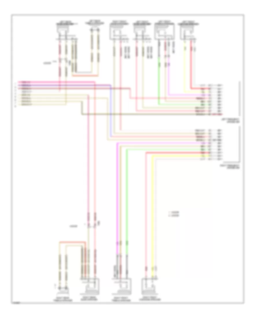 Navigation Wiring Diagram without Amplifier 3 of 3 for Volkswagen GTI 2 0T 2013