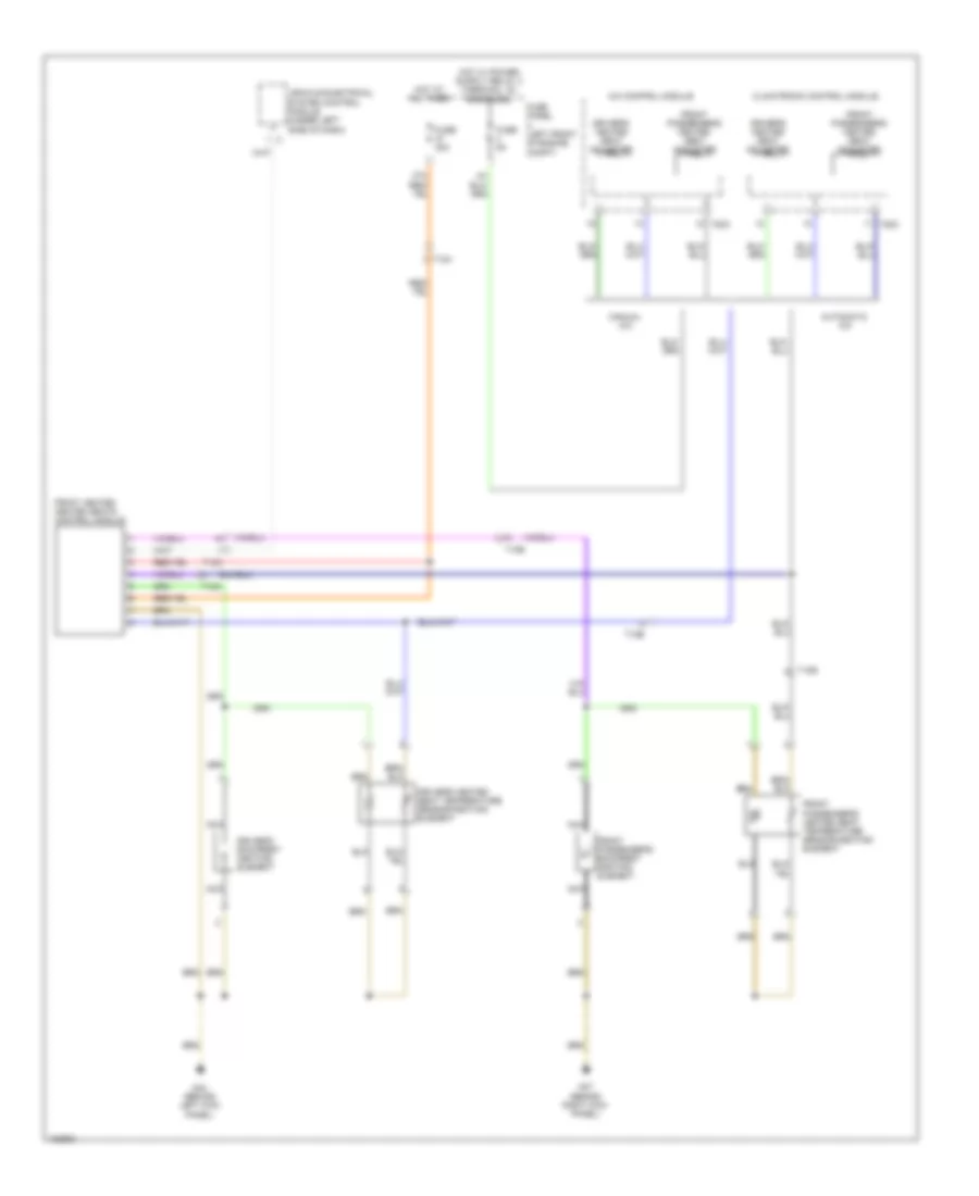 Heated Seats Wiring Diagram for Volkswagen GTI 2 0T 2013