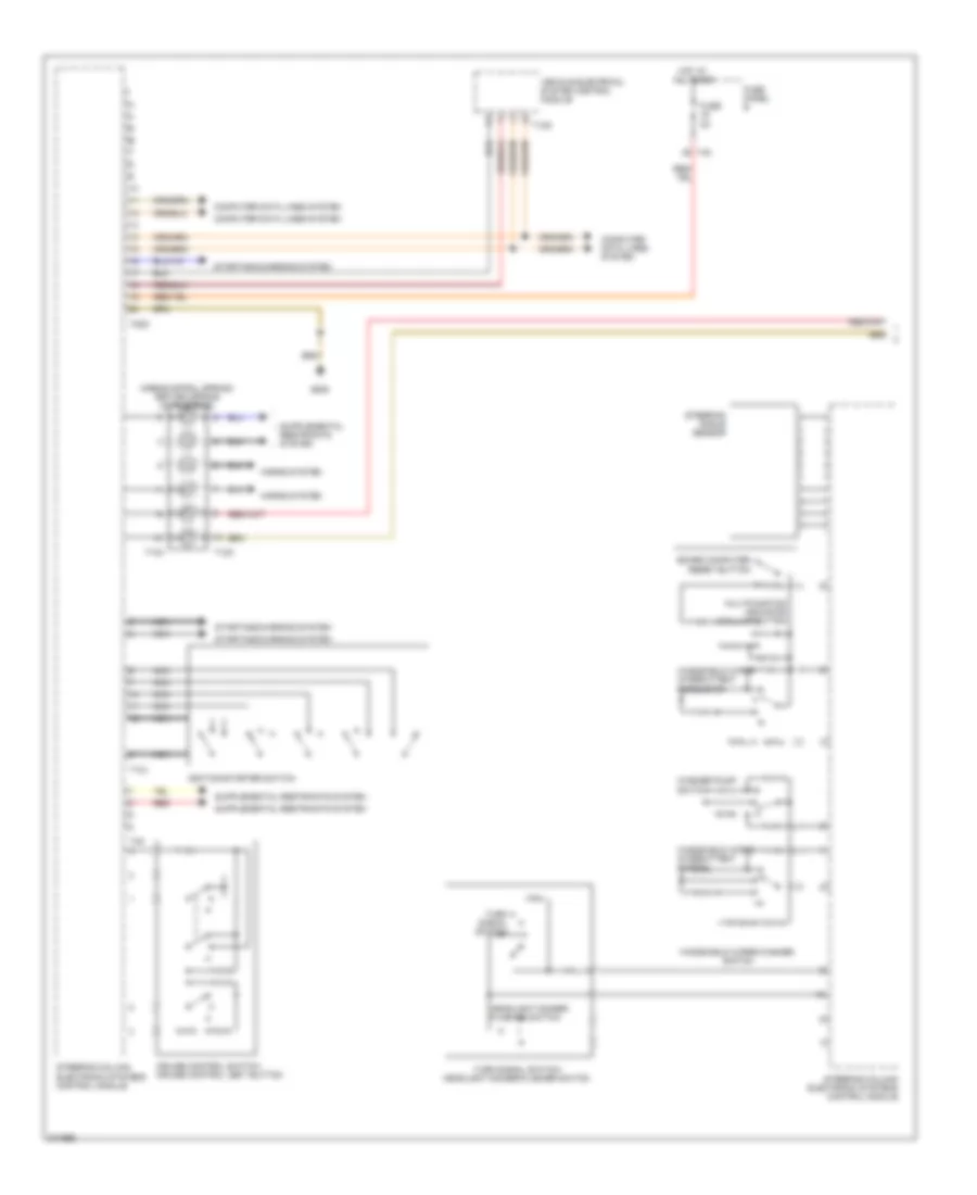 Steering Column Electronic Systems Control Module Wiring Diagram (1 of 2) for Volkswagen Eos 2.0T 2007