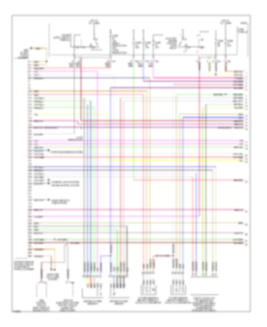 3 2L Engine Performance Wiring Diagram 1 of 5 for Volkswagen Eos 2 0T 2007